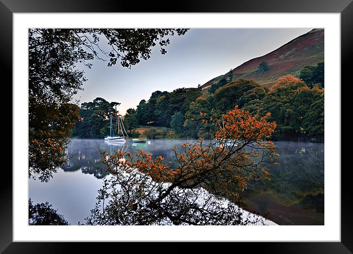 Martindale Boats Framed Mounted Print by David Lewins (LRPS)
