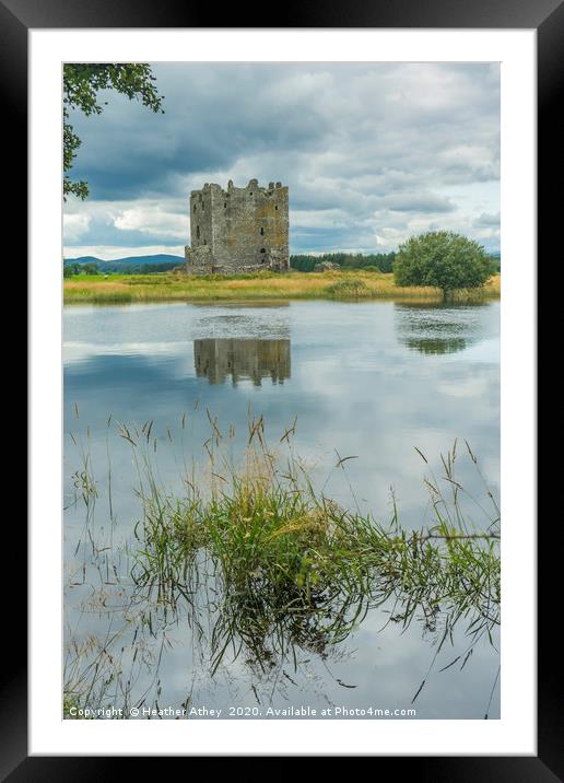 Threave Castle, Scotland Framed Mounted Print by Heather Athey