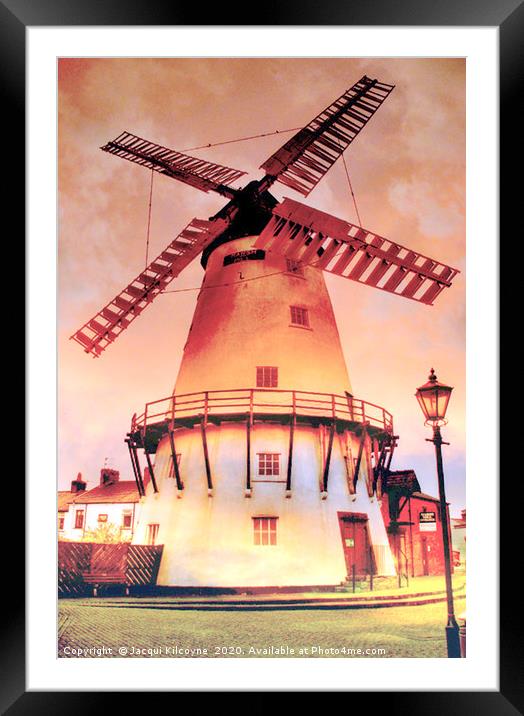 Marsh Mill Framed Mounted Print by Jacqui Kilcoyne