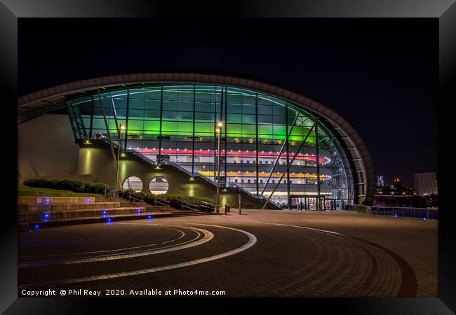 The Sage at night Framed Print by Phil Reay