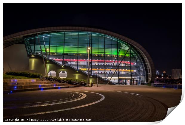 The Sage at night Print by Phil Reay