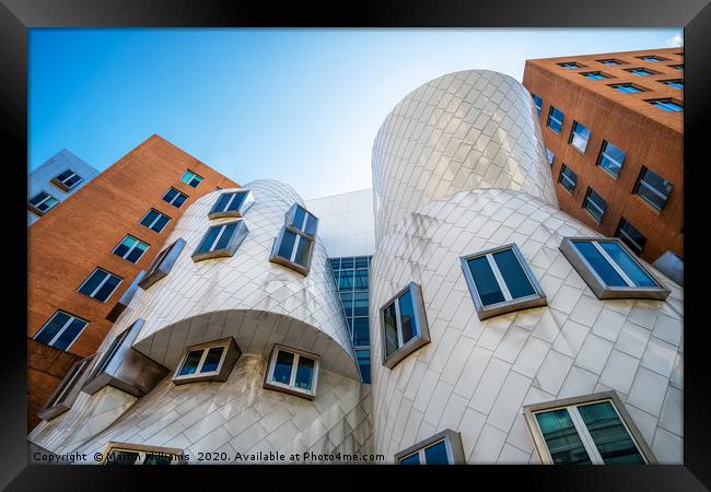 The Ray and Maria Strata Center, MIT Framed Print by Martin Williams