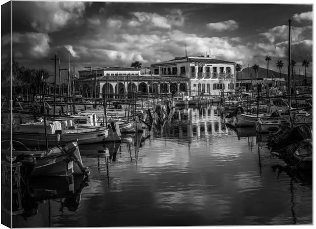 The Port Canvas Print by Perry Johnson