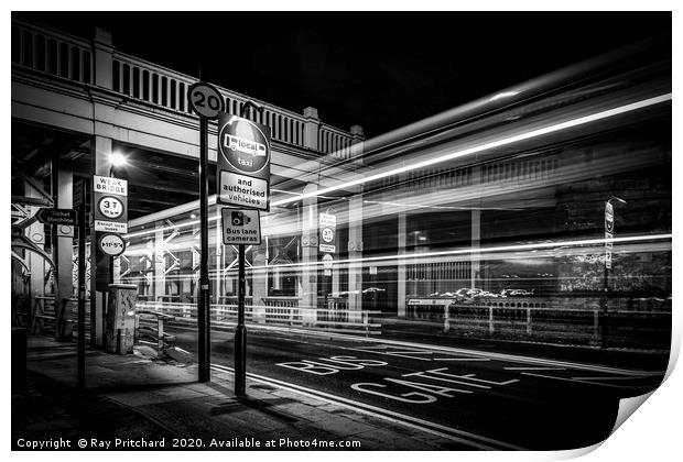 High Level Bus Print by Ray Pritchard
