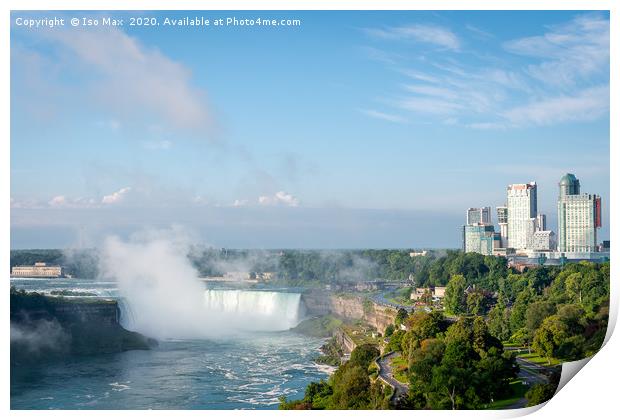 Niagara Falls, Canada Print by The Tog