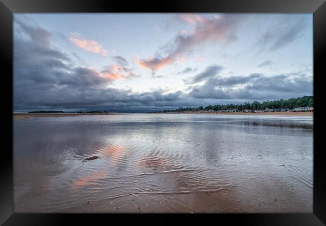 High tide on the beach at Wells-next-the-Sea Framed Print by Gary Pearson