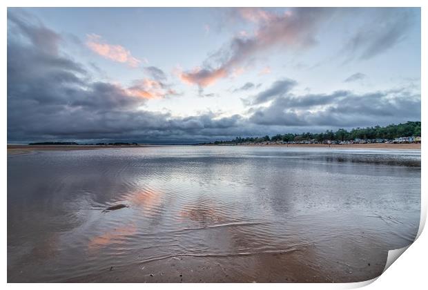 High tide on the beach at Wells-next-the-Sea Print by Gary Pearson
