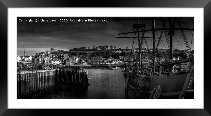 Endeavour to be Better Framed Mounted Print by richard sayer