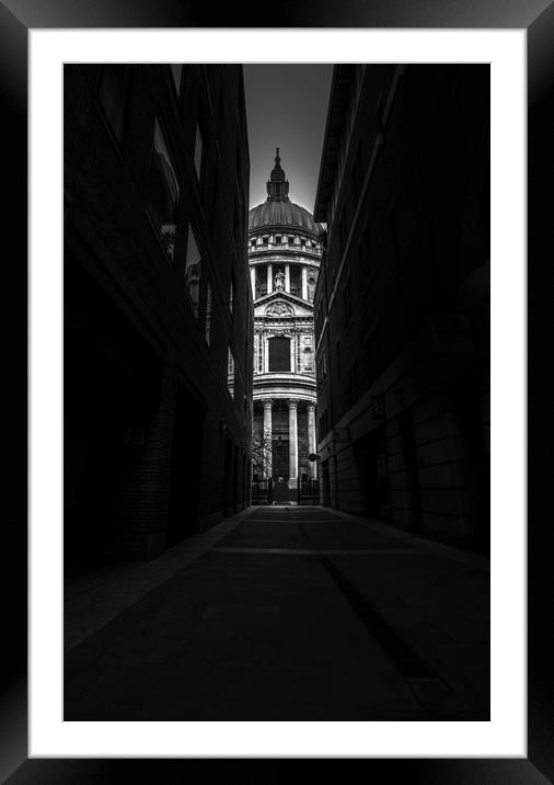 St. Paul's Cathedral London Framed Mounted Print by Greg Marshall