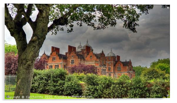 Aston Hall Acrylic by Catchavista 