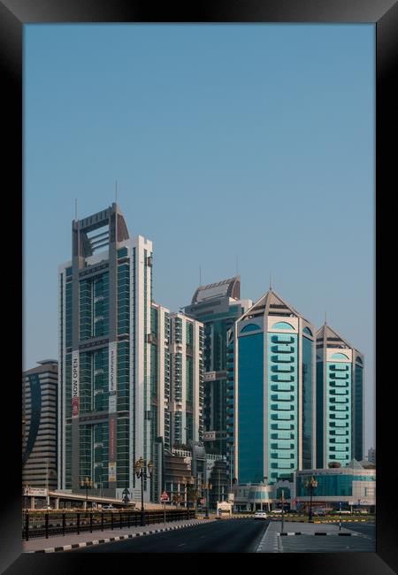 Sharjah UAE Framed Print by Greg Marshall