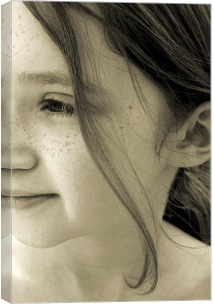 freckles Canvas Print by Heather Newton