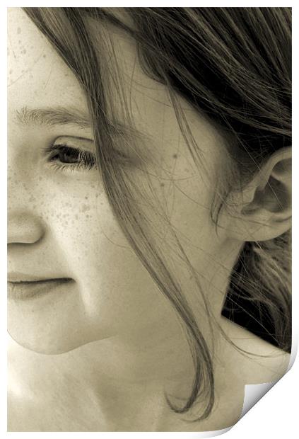 freckles Print by Heather Newton