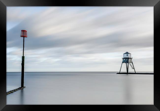 Dovercourt Lighthouse Framed Print by Robbie Spencer