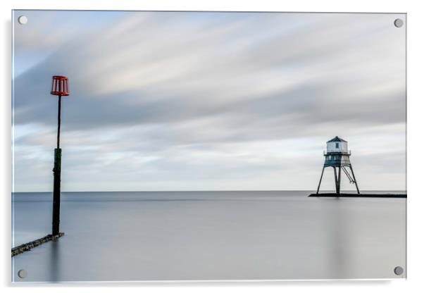 Dovercourt Lighthouse Acrylic by Robbie Spencer