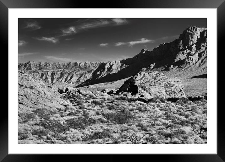 Valley of Fire Nevada Framed Mounted Print by David Hare