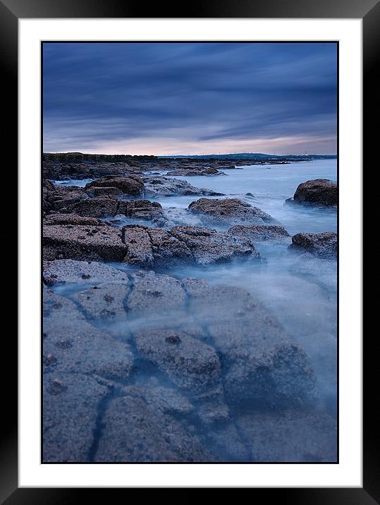 Seton Sands Looking to Edinburgh Framed Mounted Print by Keith Thorburn EFIAP/b