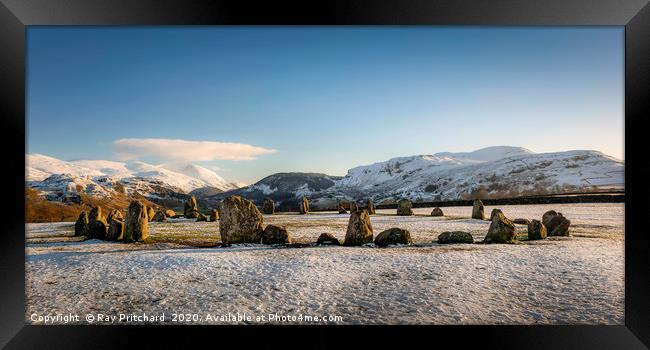 Castlerigg Stone Circle Framed Print by Ray Pritchard