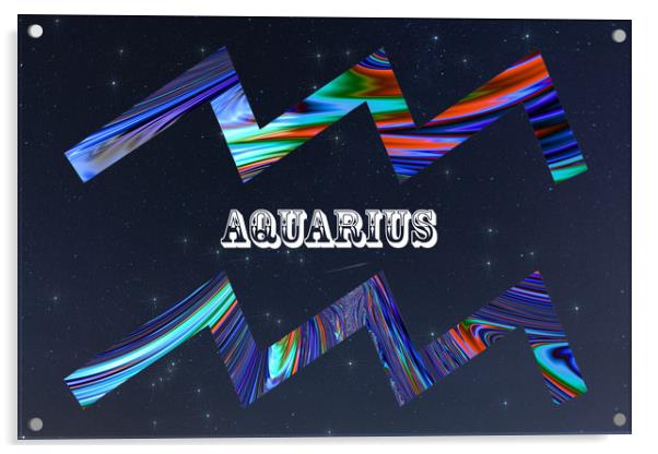 Aquarius Acrylic by Steve Purnell