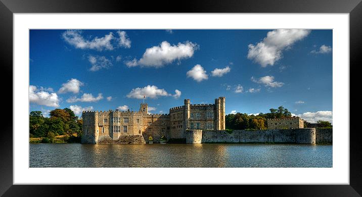 Leeds Castle Framed Mounted Print by Mark Robson