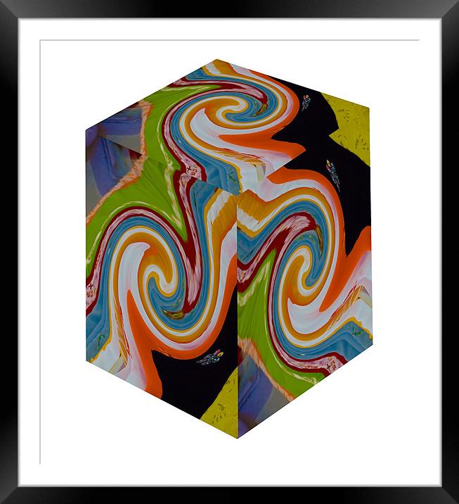 Cubism Framed Mounted Print by David French