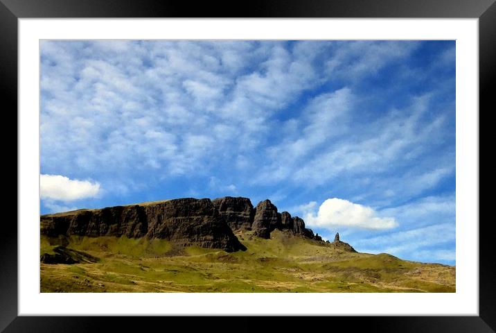 OL'MAN OF STORR Framed Mounted Print by dale rys (LP)