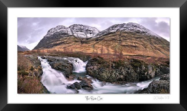 The River Coe Framed Print by JC studios LRPS ARPS