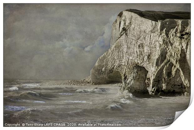 SEAFORD HEAD REWORKED Print by Tony Sharp LRPS CPAGB