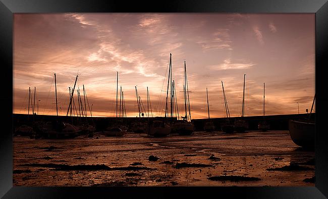 Musselburgh Harbour Framed Print by Keith Thorburn EFIAP/b