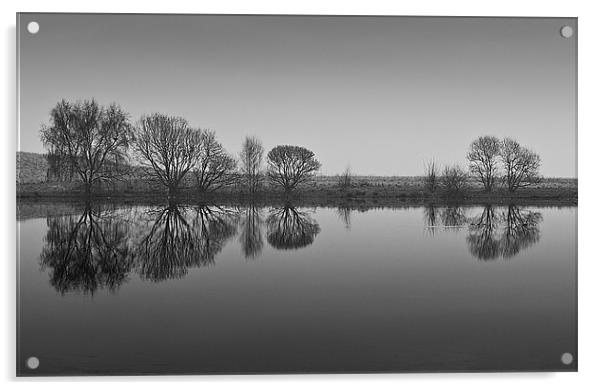 Lagoons Reflection Acrylic by Keith Thorburn EFIAP/b