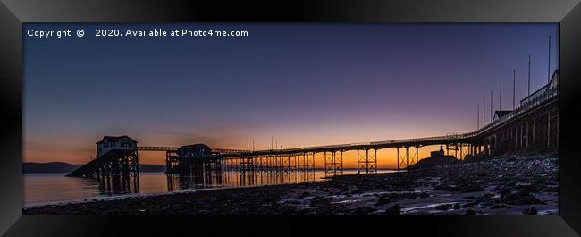 Mumbles Pier, Swansea. Framed Print by Richard Morgan