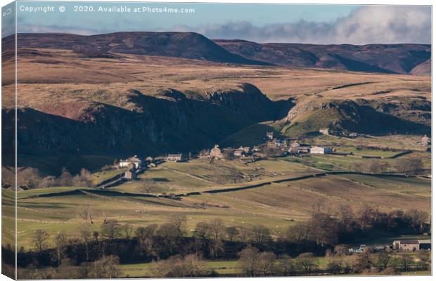 Holwick, Upper Teesdale Canvas Print by Richard Laidler