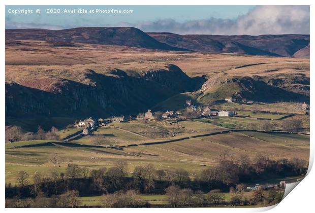 Holwick, Upper Teesdale Print by Richard Laidler