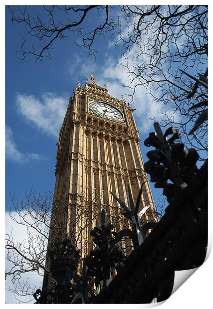 Majestic Big Ben Print by Jonathan Pankhurst