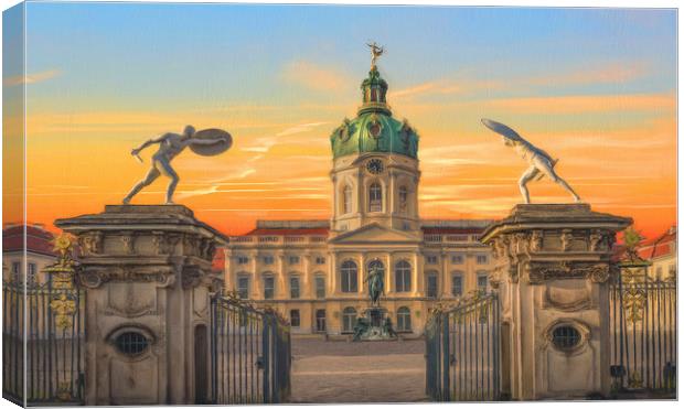 Charlottenburg Palace Berlin, Canvas Print by Robert Deering