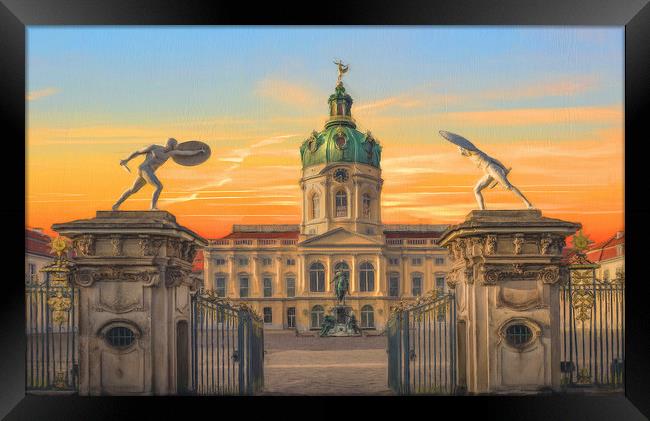Charlottenburg Palace Berlin, Framed Print by Robert Deering