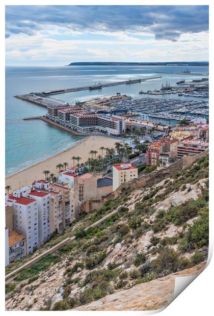 Alicante Print by Valerie Paterson