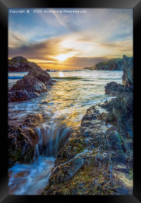 Sea of Gold Framed Print by Ian Haworth