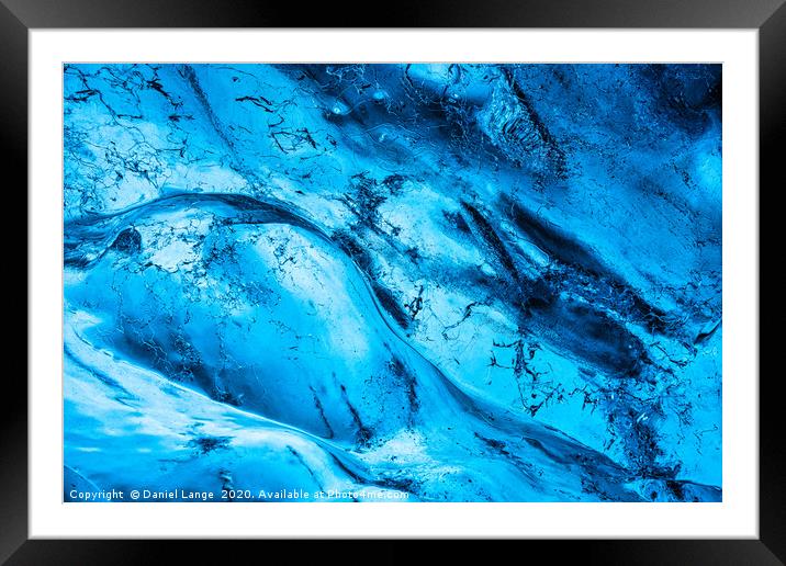 Frozen Framed Mounted Print by Daniel Lange