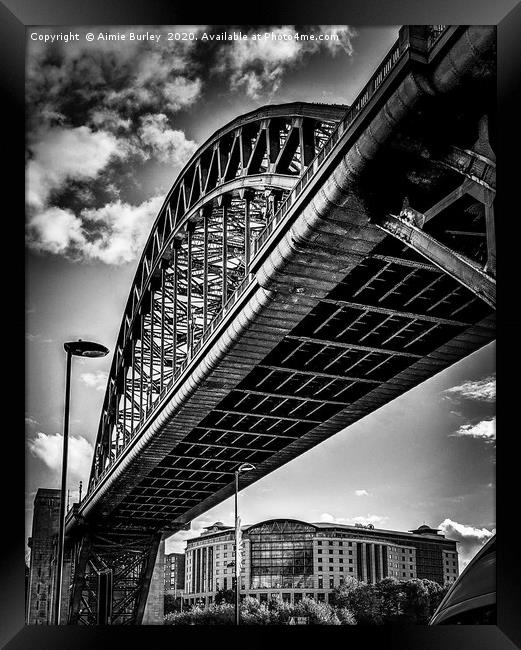 Tyne Bridge, Newcastle upon Tyne Framed Print by Aimie Burley