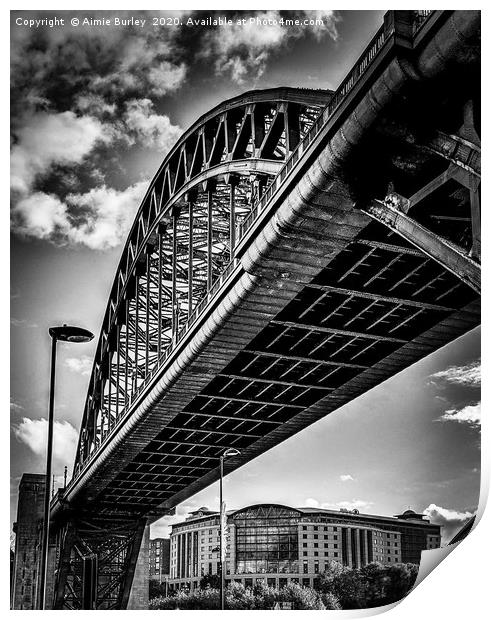 Tyne Bridge, Newcastle upon Tyne Print by Aimie Burley
