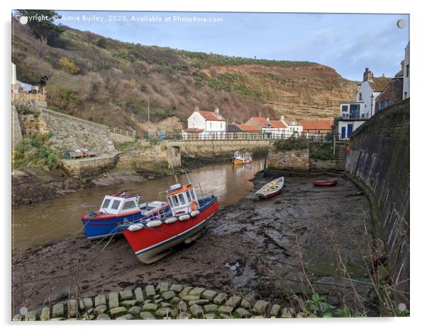 Staithes, North Yorkshire Acrylic by Aimie Burley