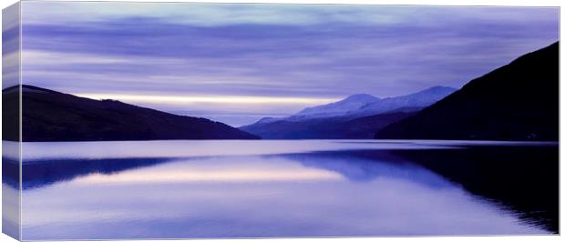 Serene Sunset over Loch Tay Canvas Print by Stuart Jack