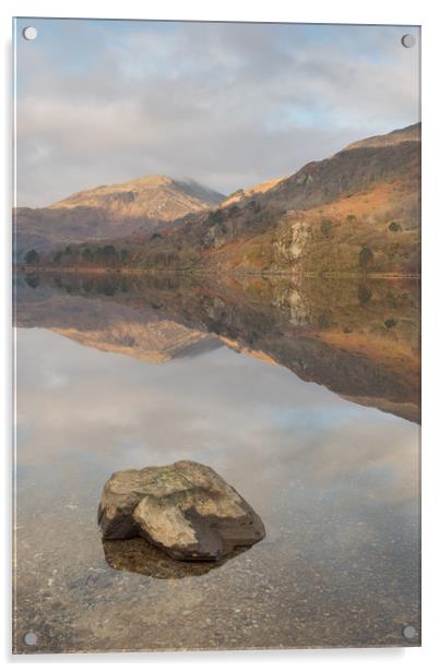 Welsh Mountain Reflections Acrylic by Natures' Canvas: Wall Art  & Prints by Andy Astbury