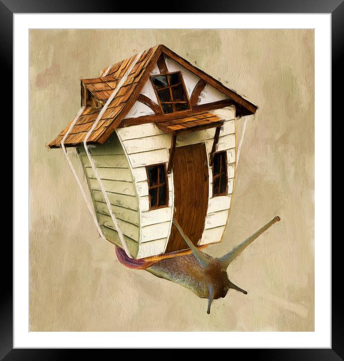 Moving Home Framed Mounted Print by Robert Deering