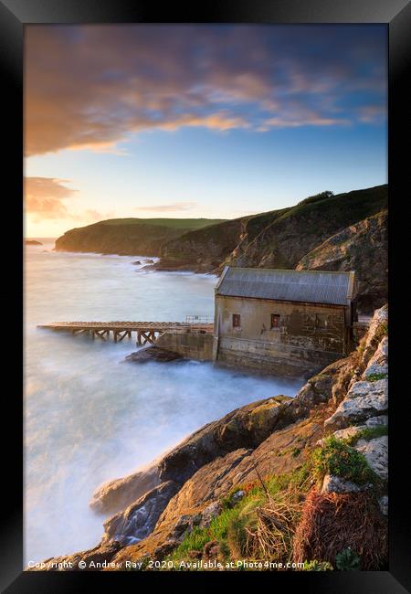Evening at Lizard Point Framed Print by Andrew Ray