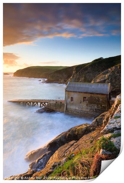 Evening at Lizard Point Print by Andrew Ray