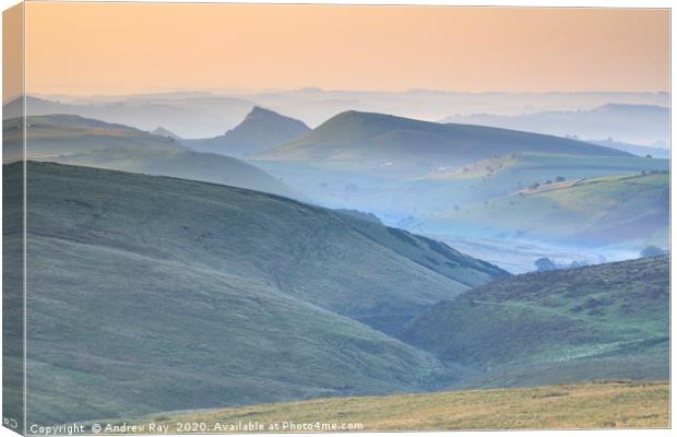 Towards Parkhouse Hill Canvas Print by Andrew Ray