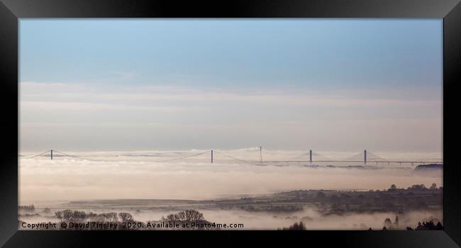 Out of the Mist Framed Print by David Tinsley