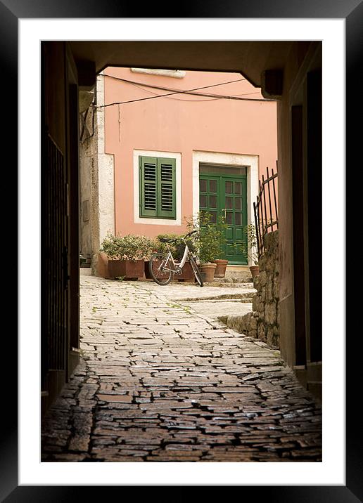 Rovinj, Croatia Framed Mounted Print by Ian Middleton
